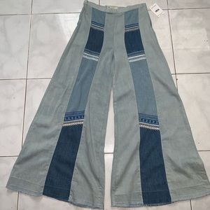 NWT Free People Wide Leg Jeans